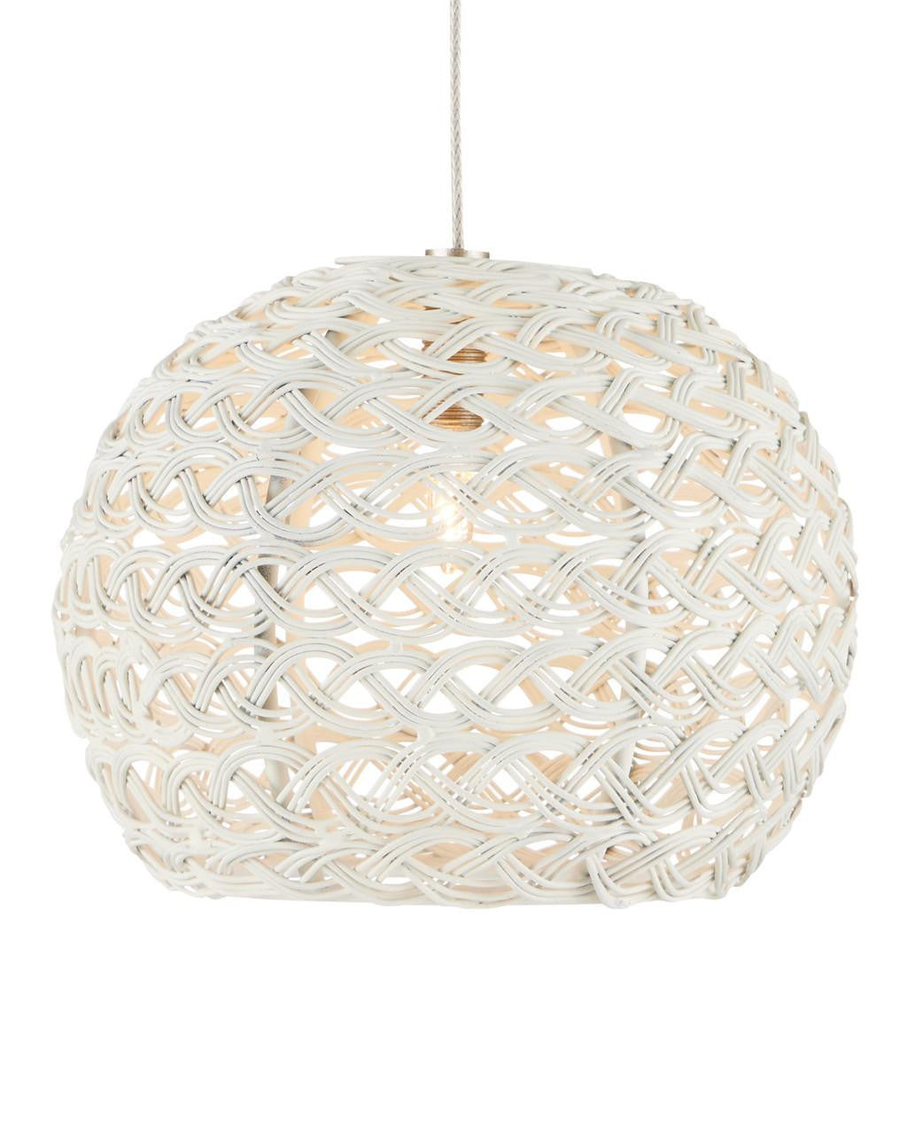 Currey and Company Piero White 30-Light Linear Multi-Drop Pendant