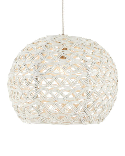Currey and Company Piero White 30-Light Linear Multi-Drop Pendant
