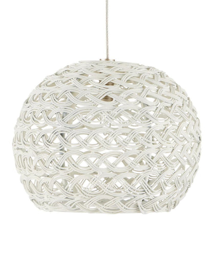 Currey and Company Piero White 7-Light Linear Multi-Drop Pendant
