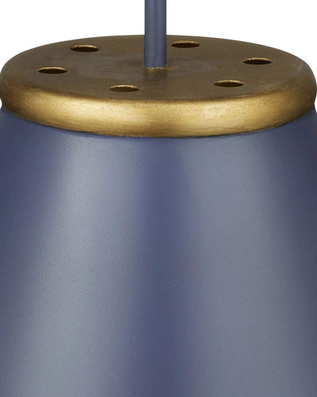 Currey and Company Pierrepont Small Blue Pendant