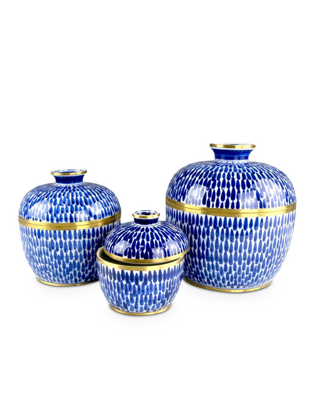 Currey and Company Plavan Jar, Set of 3