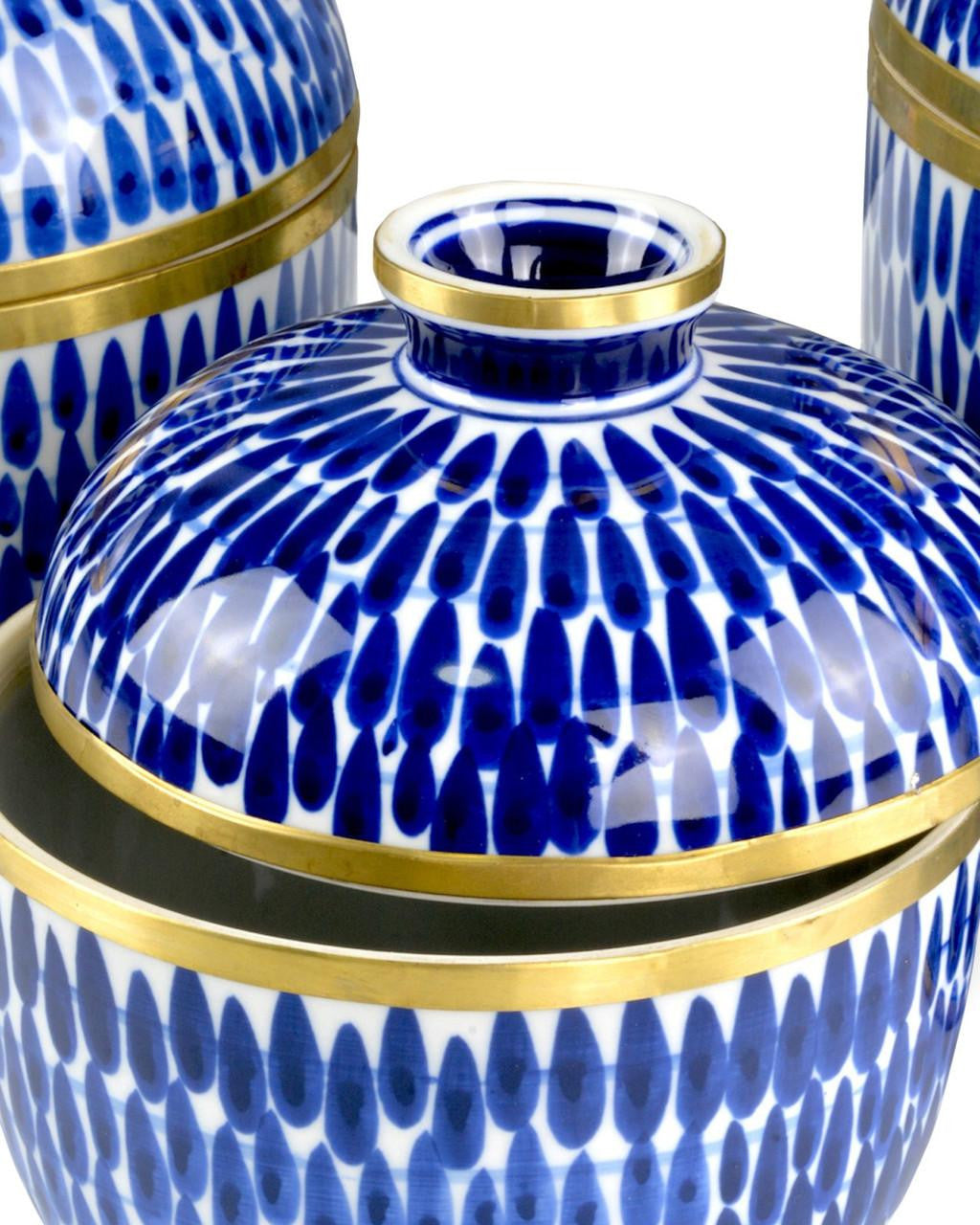 Currey and Company Plavan Jar, Set of 3