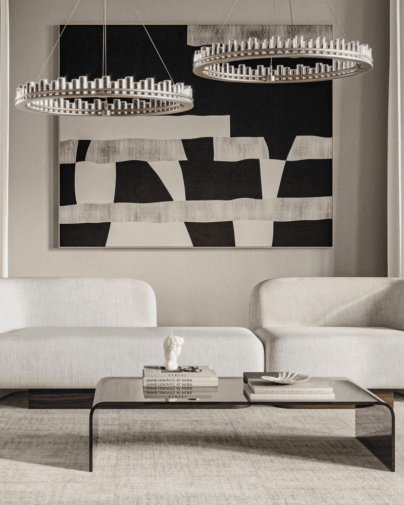 Currey and Company Pleiades Medium Chandelier