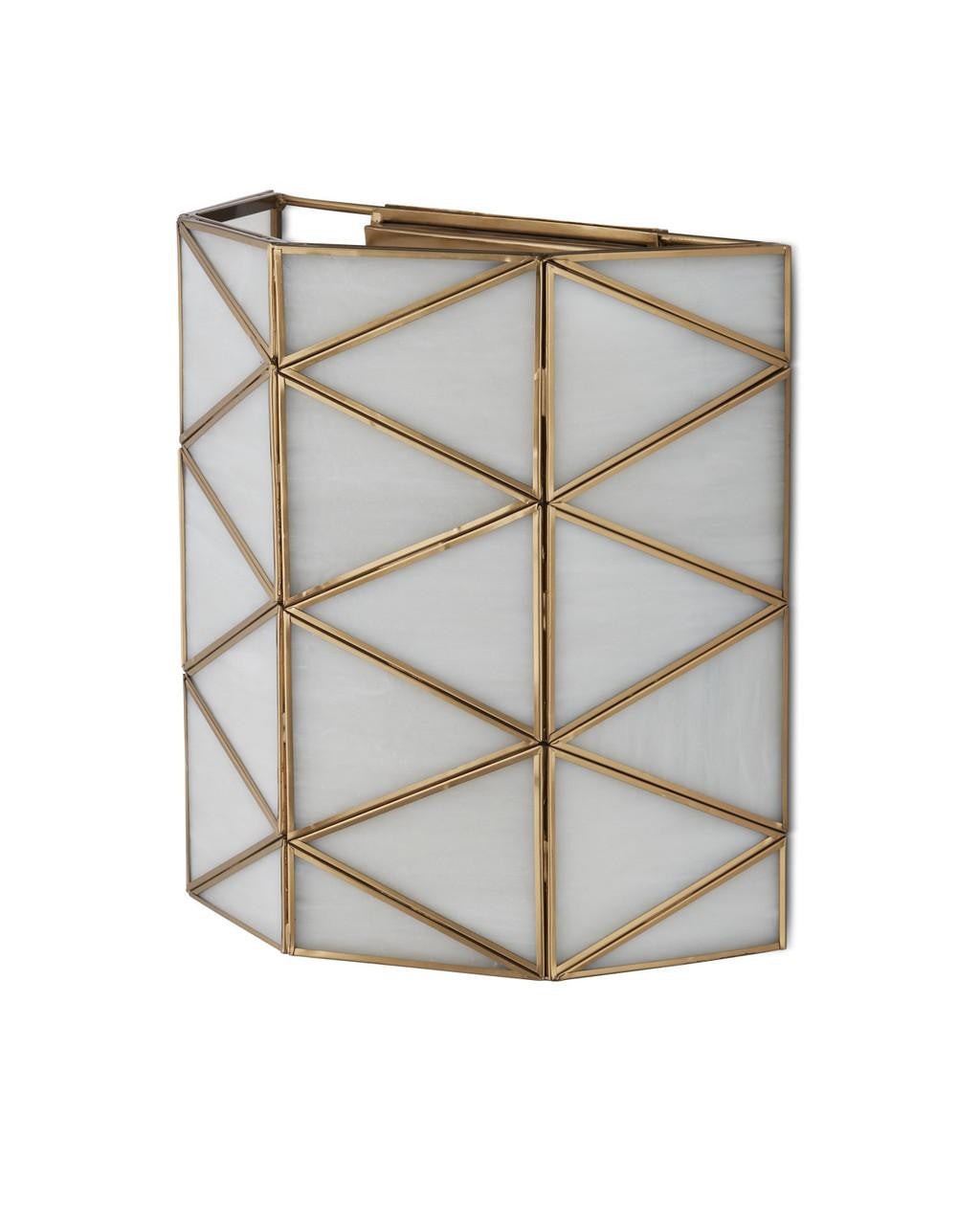 Currey and Company Polyhedron Wall Sconce