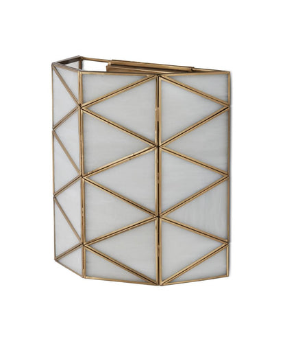 Currey and Company Polyhedron Wall Sconce