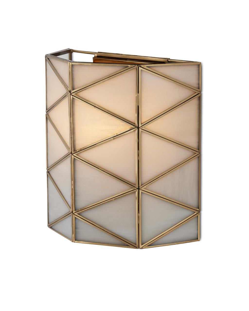 Currey and Company Polyhedron Wall Sconce