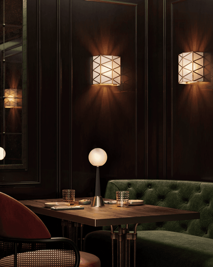 Currey and Company Polyhedron Wall Sconce