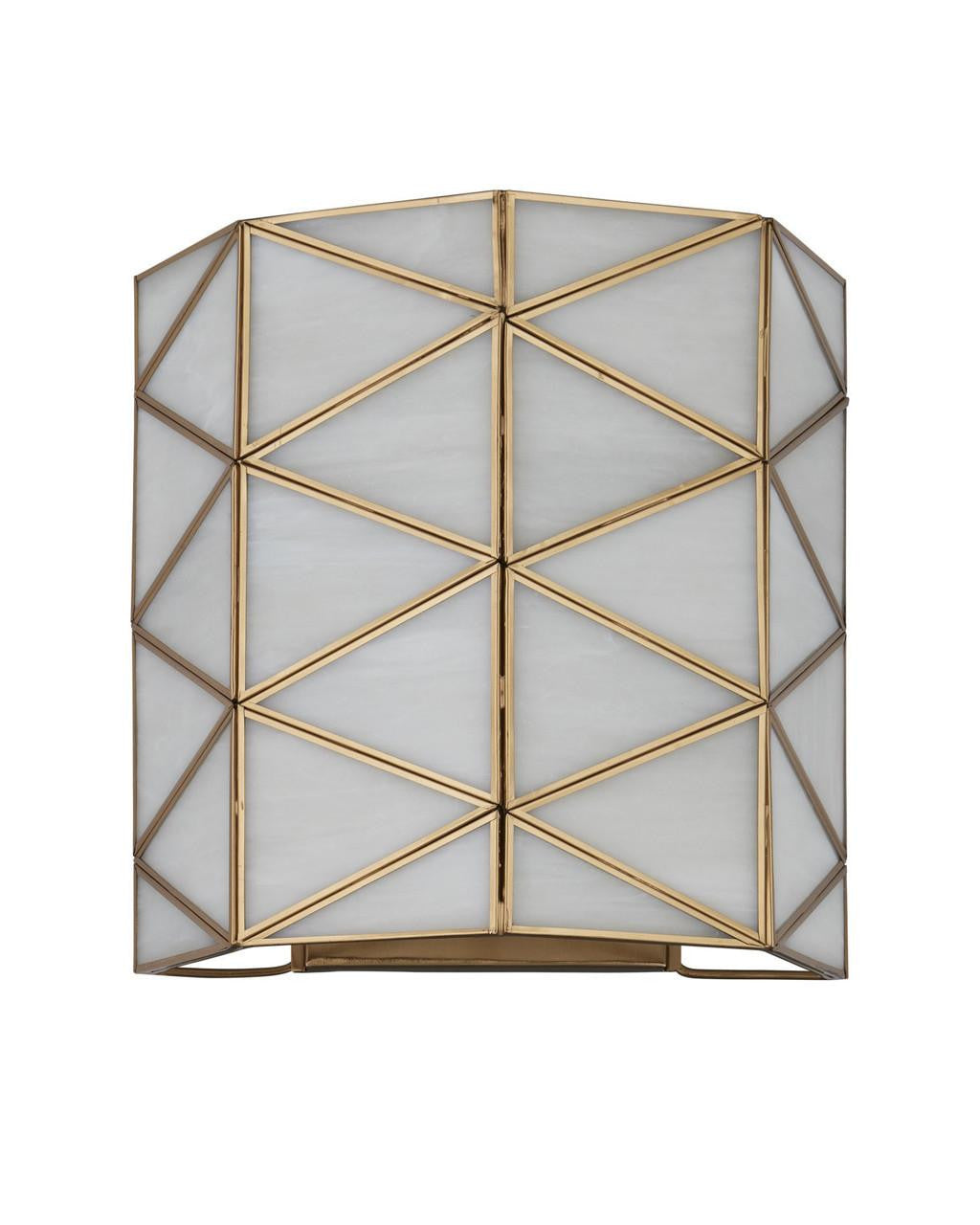 Currey and Company Polyhedron Wall Sconce