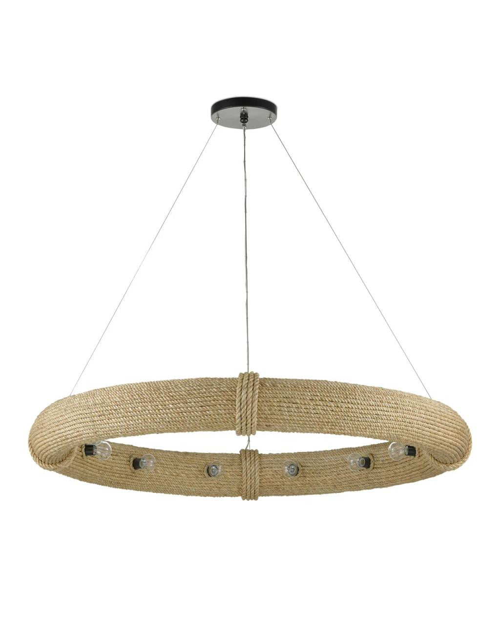 Currey and Company Portmeirion Large Chandelier