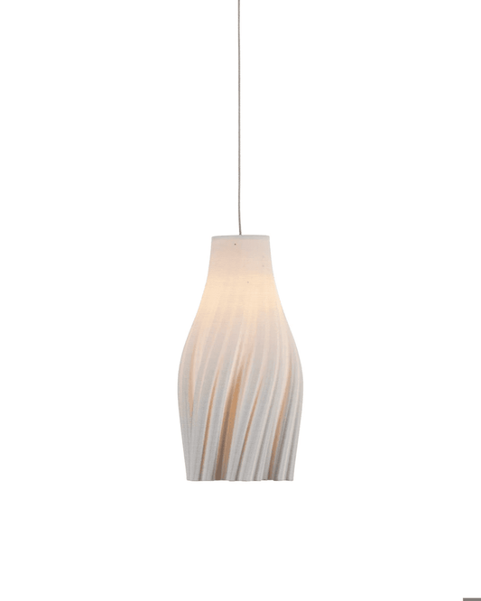 Currey and Company Posh 1-Light Round Multi-Drop Pendant White, Silver