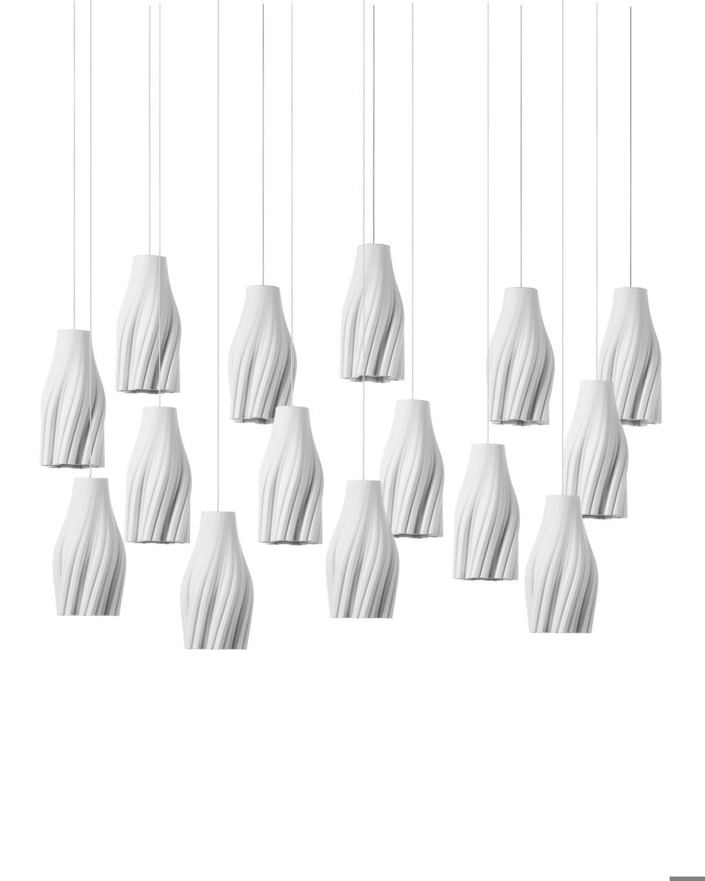 Currey and Company Posh 15-Light Linear Multi-Drop Pendant