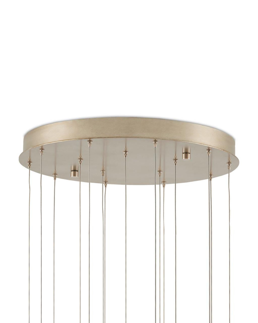 Currey and Company Posh 15-Light Round Multi-Drop Pendant