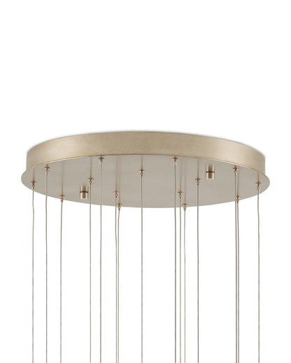 Currey and Company Posh 15-Light Round Multi-Drop Pendant
