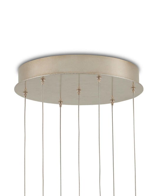 Currey and Company Posh 7-Light Round Multi-Drop Pendant