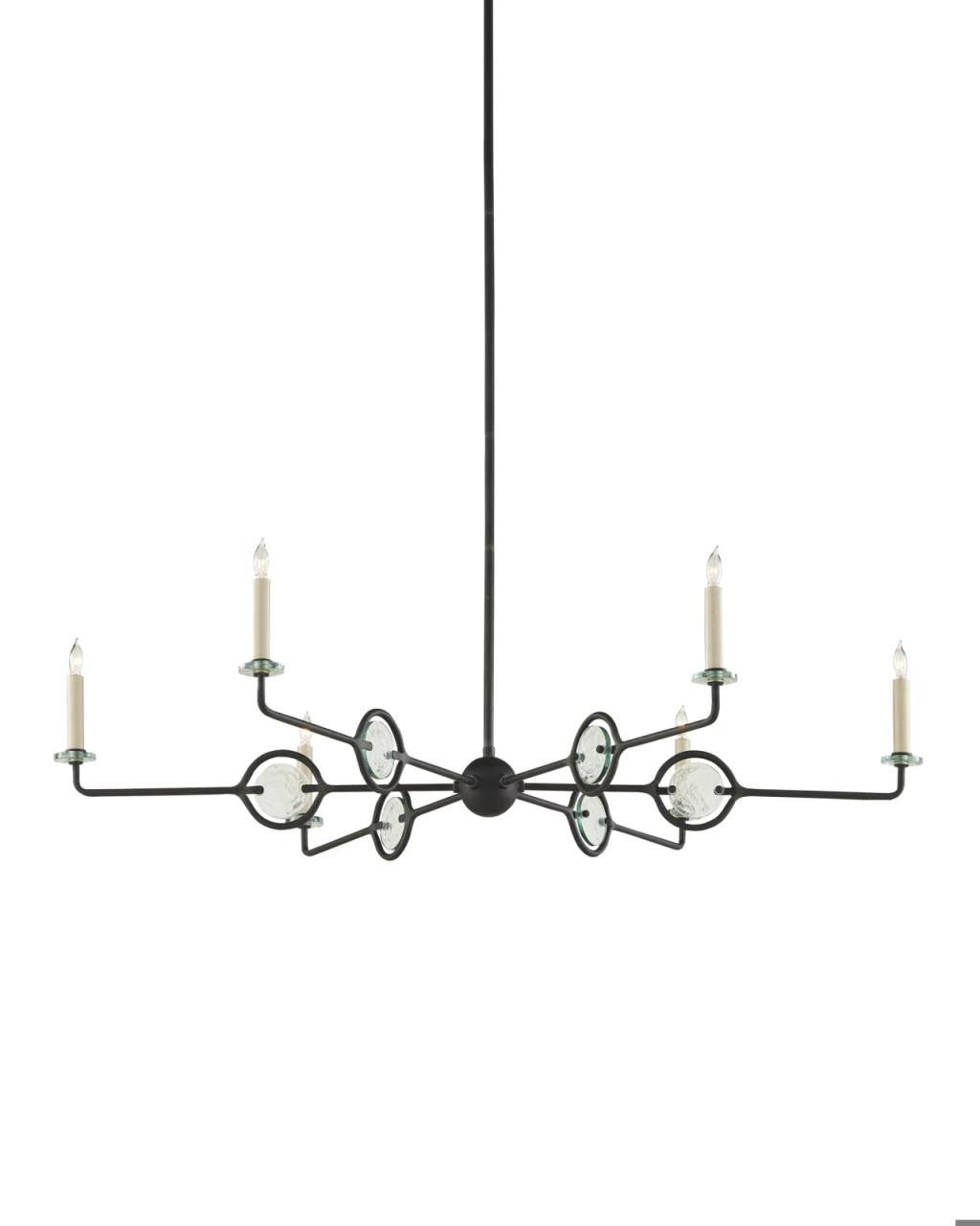 Currey and Company Privateer Bronze Chandelier