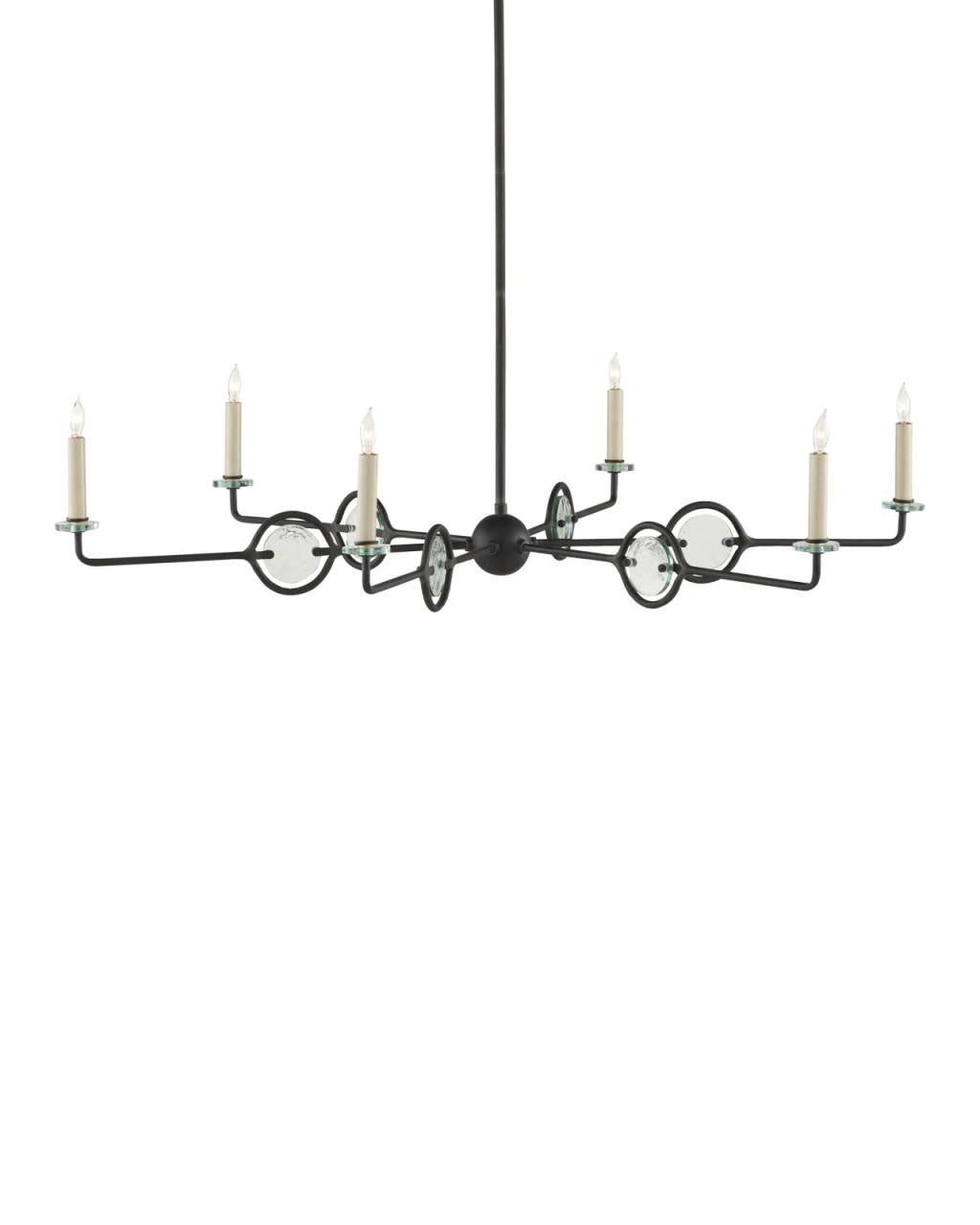 Currey and Company Privateer Bronze Chandelier
