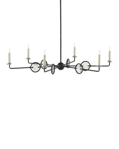 Currey and Company Privateer Bronze Chandelier