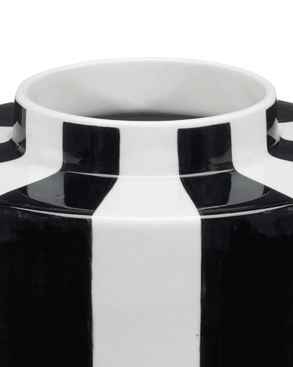 Currey and Company Rayures Tea Canister, Set of 2