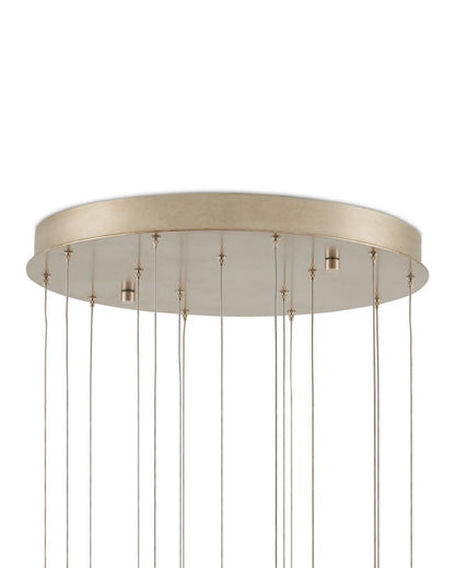 Currey and Company Regatta 15-Light Round Multi-Drop Pendant