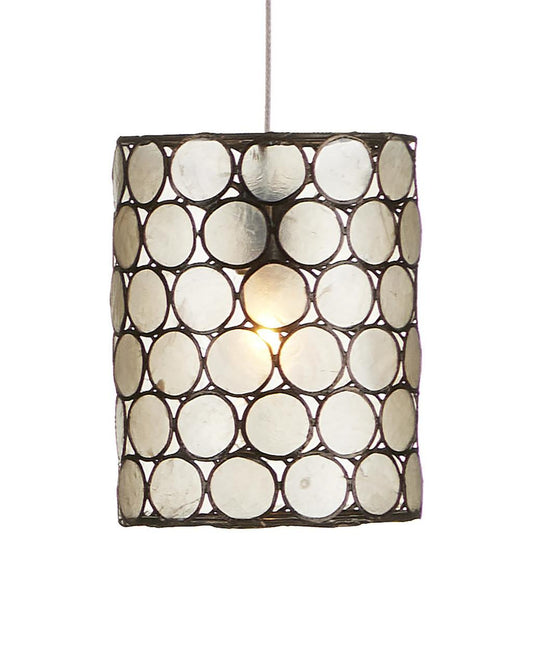 Currey and Company Regatta 7-Light Linear Multi-Drop Pendant
