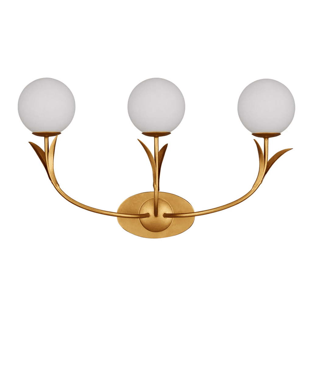 Currey and Company Rossville Triple-Light Wall Sconce