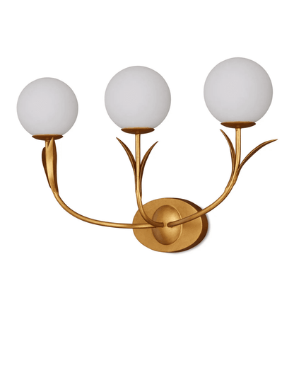 Currey and Company Rossville Triple-Light Wall Sconce