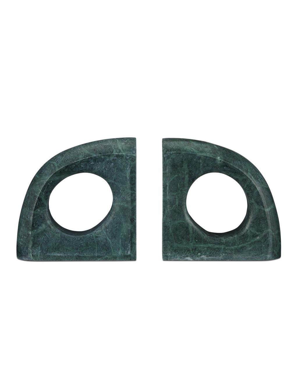 Currey and Company Russo Green Object, Set of 2