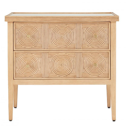 Currey and Company Santos Sea Sand Chest Sea Sand