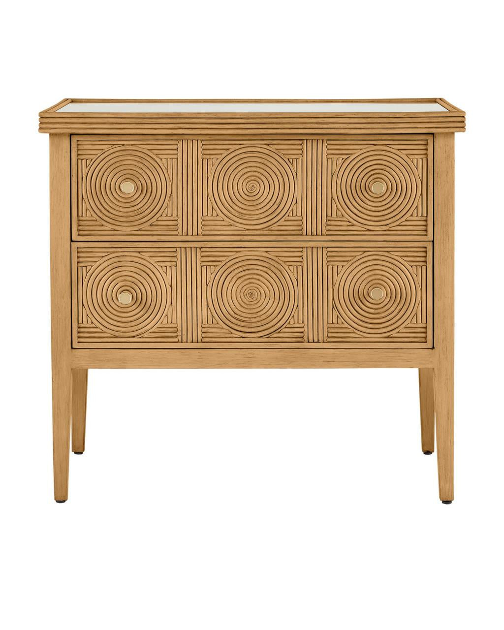 Currey and Company Santos Sea Sand Chest