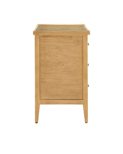 Currey and Company Santos Sea Sand Large Chest