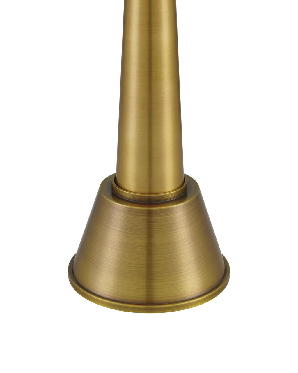 Currey and Company Saunter Brass Cordless Table Lamp