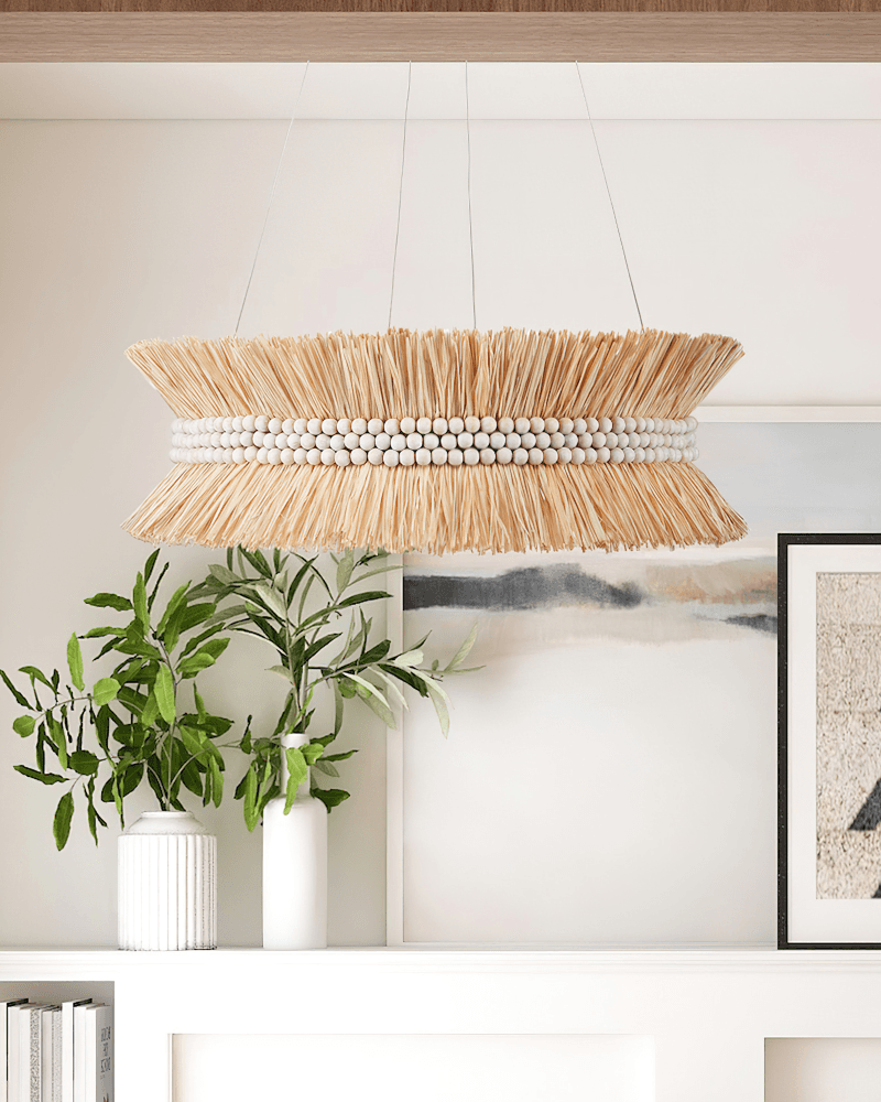 Currey and Company Seychelles Chandelier
