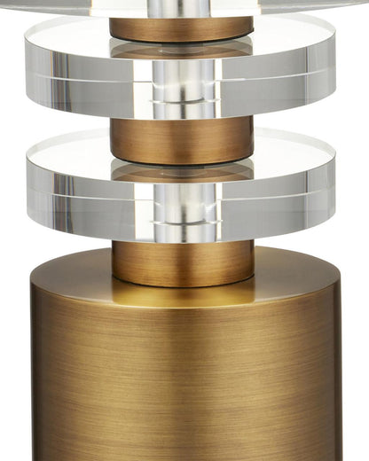 Currey and Company Shani Brass Drinks Table