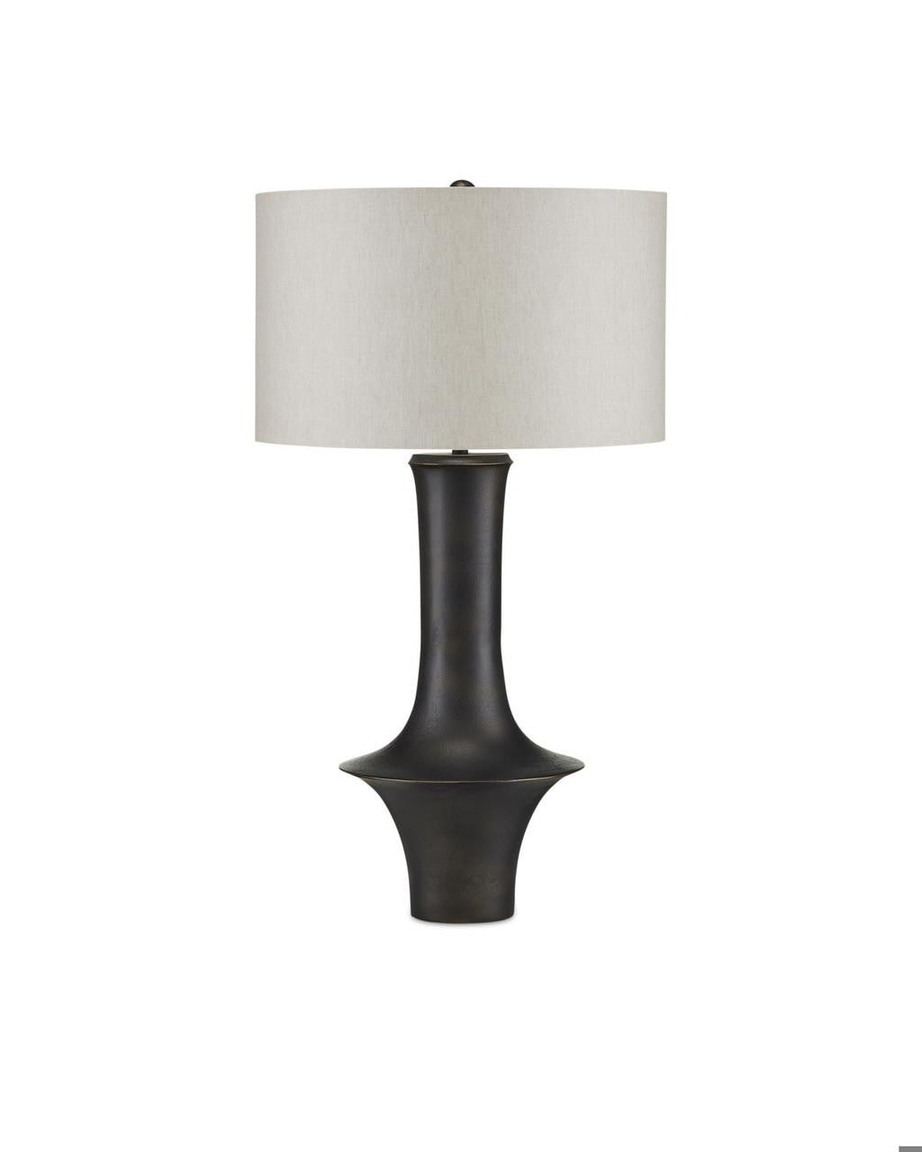 Currey and Company Silvestri Black Table Lamp
