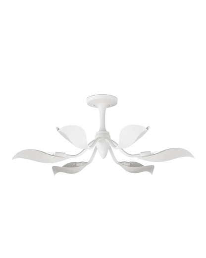 Currey and Company Snowflower Semi-Flush Mount