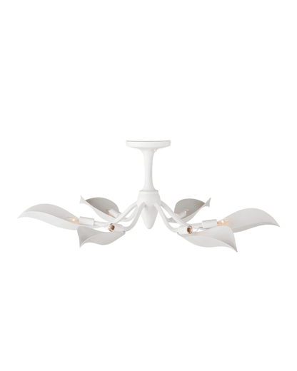 Currey and Company Snowflower Semi-Flush Mount