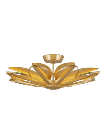 Currey and Company Stewart Semi-Flush Mount