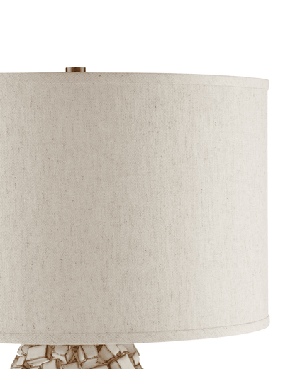 Currey and Company Sugar Cube Ivory Table Lamp