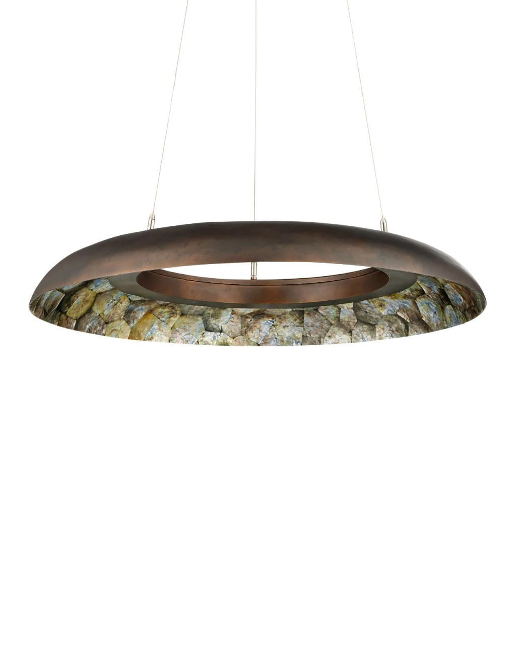 Currey and Company Tairagai Chandelier