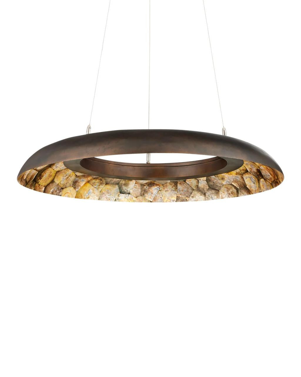 Currey and Company Tairagai Chandelier