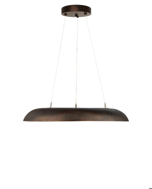 Currey and Company Tairagai Chandelier Natural, Bronze Gold