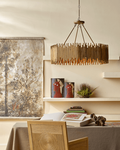 Currey and Company Teahouse Chandelier