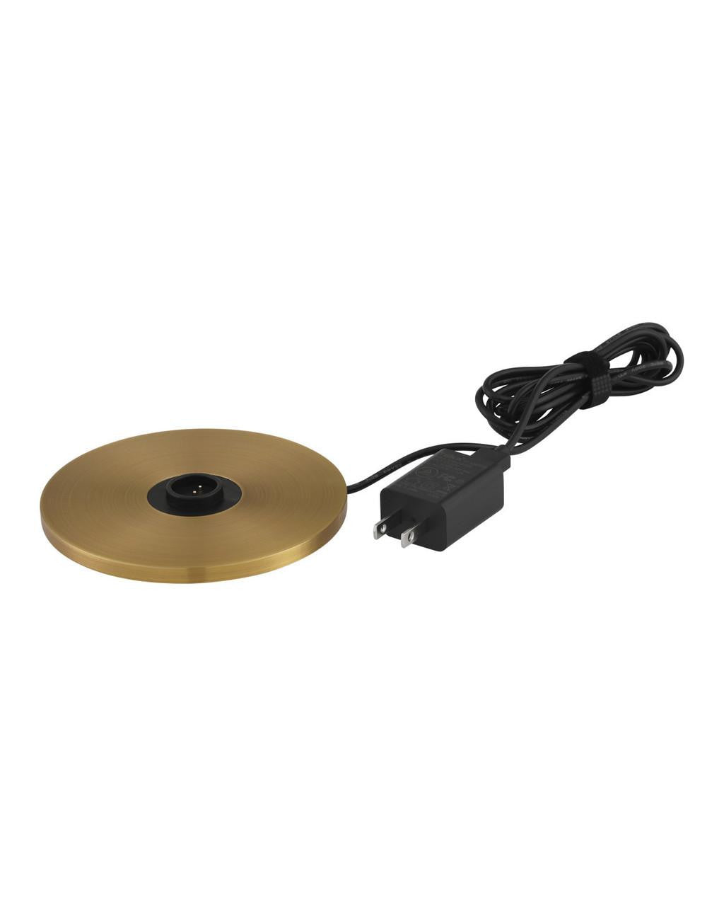 Currey and Company Traipse Brass Cordless Table Lamp