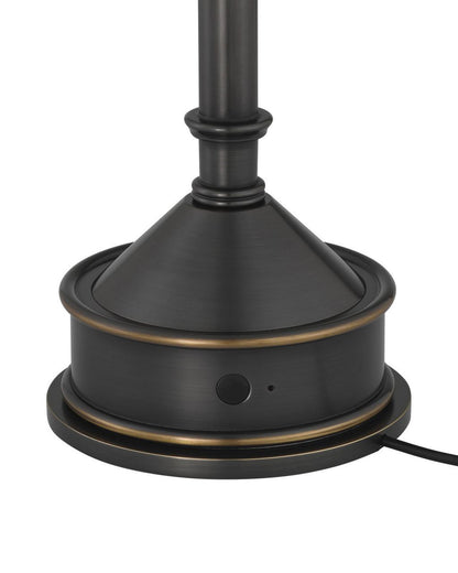 Currey and Company Traipse Bronze Cordless Table Lamp