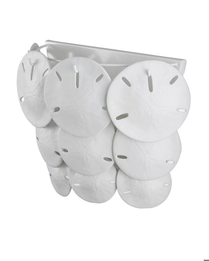 Currey and Company Tulum White Wall Sconce