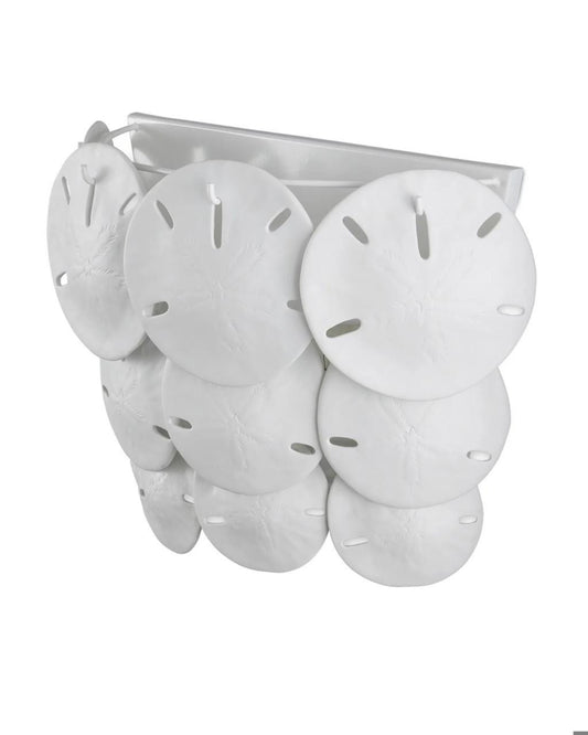 Currey and Company Tulum White Wall Sconce