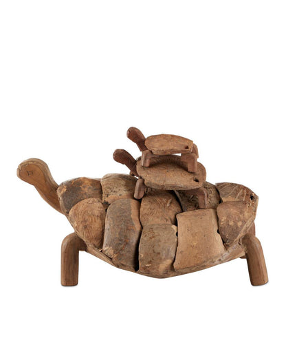 Currey and Company Turtle Sculptures, Set of 3