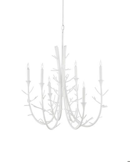 Currey and Company Twiggy Oval Chandelier