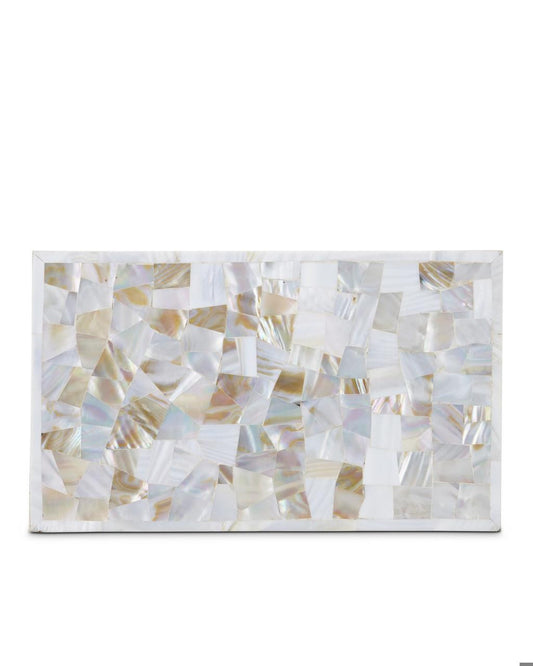 Currey and Company Uma Mother of Pearl Box, Set of 2
