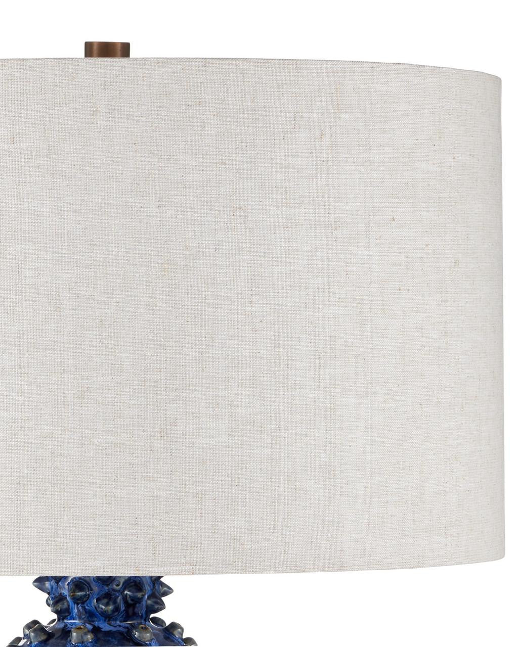 Currey and Company Undersea Dark Blue Table Lamp